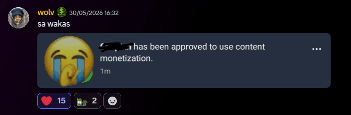 Community win
